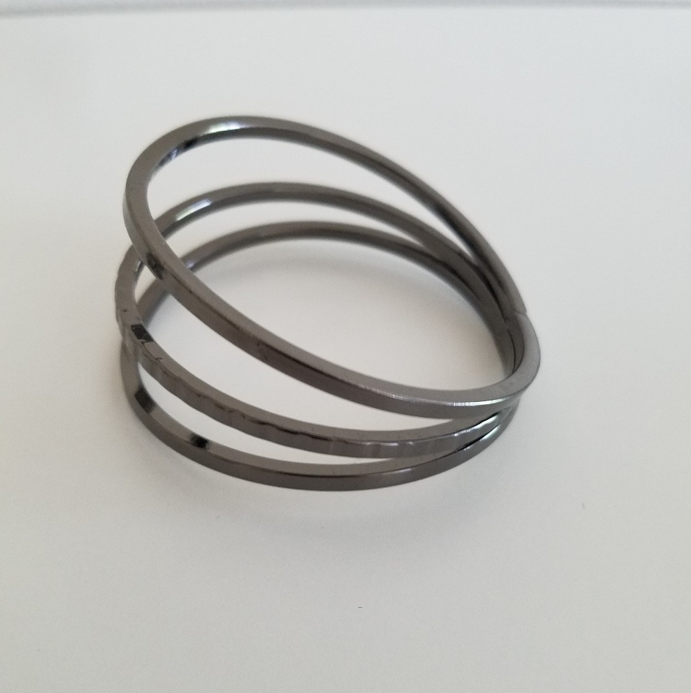 Hematite color bracelet